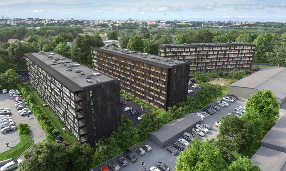 Rzut wszystkich budynków