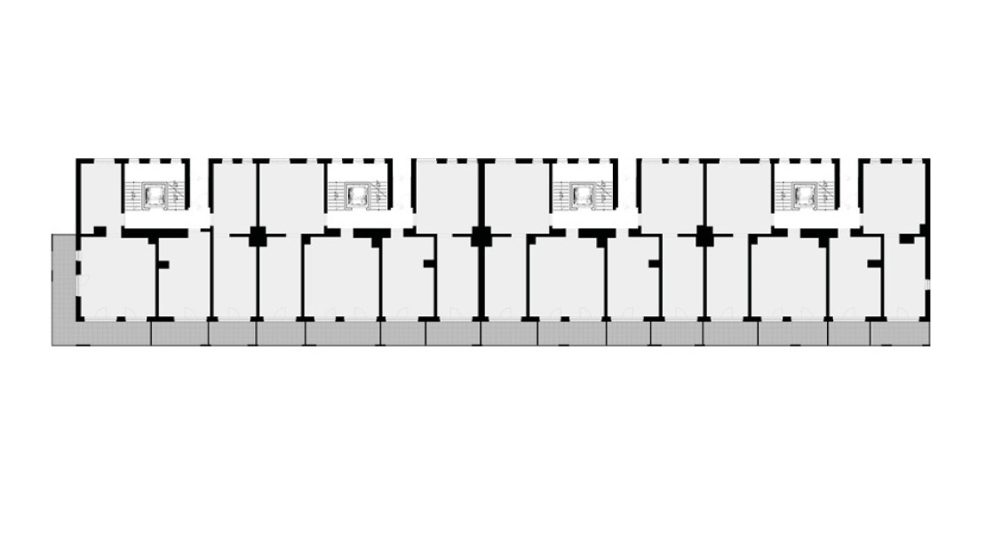 Rzut piętra 0 budynku Budynek B2